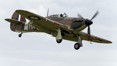 Photo ID 69333 by Niels Roman / VORTEX-images. Private Historic Aircraft Collection Hawker Hurricane XII, G HURI