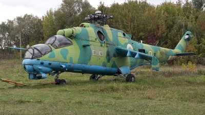 Photo ID 67452 by Jörg Pfeifer. Ukraine Air Force Mil Mi 35 Mi 24V, 70 YELLOW