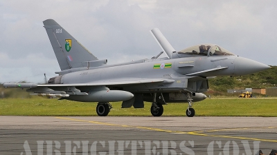 Photo ID 8444 by Peter Reoch. UK Air Force Eurofighter Typhoon F2, ZJ929