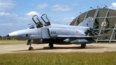 Photo ID 67628 by Chris Lofting. Spain Air Force McDonnell Douglas RF 4C Phantom II, CR 12 50
