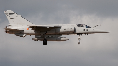Photo ID 68098 by Lieuwe Hofstra. Spain Air Force Dassault Mirage F1M, C 14 57