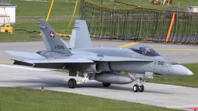 Photo ID 68274 by Andreas Weber. Switzerland Air Force McDonnell Douglas F A 18C Hornet, J 5010