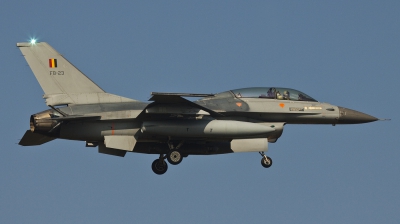 Photo ID 68611 by Tim Van den Boer. Belgium Air Force General Dynamics F 16BM Fighting Falcon, FB 23