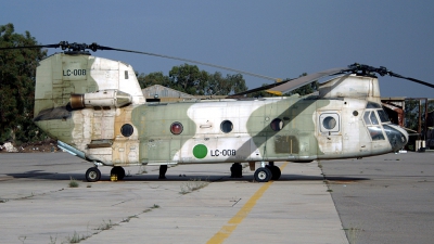 Photo ID 68752 by Mark. Libya Air Force Boeing Vertol CH 47C Chinook, LC 008