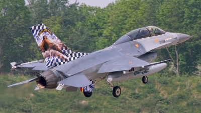 Photo ID 68936 by Gertjan Stienstra - mil-aircraftspotting. Belgium Air Force General Dynamics F 16BM Fighting Falcon, FB 18