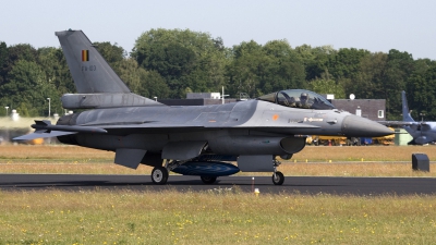 Photo ID 70198 by Niels Roman / VORTEX-images. Belgium Air Force General Dynamics F 16AM Fighting Falcon, FA 103