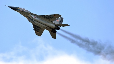Photo ID 71370 by Johannes Berger. Poland Air Force Mikoyan Gurevich MiG 29UB 9 51, 15