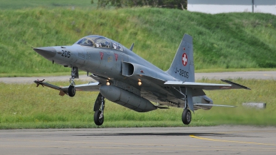 Photo ID 72027 by Martin Thoeni - Powerplanes. Switzerland Air Force Northrop F 5F Tiger II, J 3205