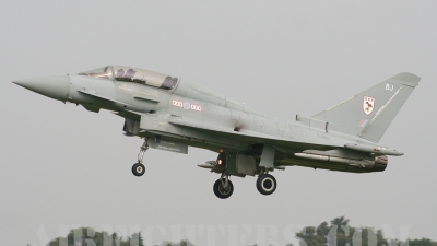 Photo ID 9049 by lee blake. UK Air Force Eurofighter Typhoon T1, ZJ801