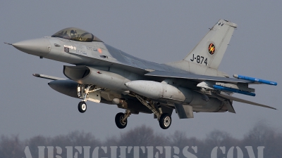 Photo ID 9078 by Rainer Mueller. Netherlands Air Force General Dynamics F 16AM Fighting Falcon, J 874