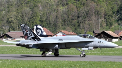 Photo ID 72860 by Yann J.. Switzerland Air Force McDonnell Douglas F A 18C Hornet, J 5011
