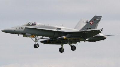 Photo ID 73144 by Philipp Jakob Schumacher. Switzerland Air Force McDonnell Douglas F A 18C Hornet, J 5023