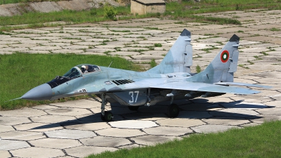 Photo ID 73652 by Georgi Petkov. Bulgaria Air Force Mikoyan Gurevich MiG 29A 9 12A, 37