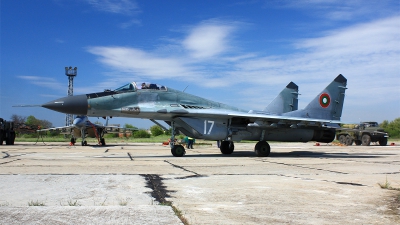 Photo ID 73846 by Georgi Petkov. Bulgaria Air Force Mikoyan Gurevich MiG 29A 9 12A, 17