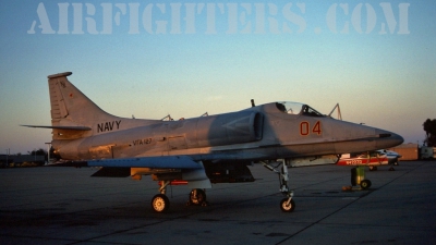 Photo ID 9490 by Richard Parker. USA Navy Douglas A 4F Skyhawk, 154970