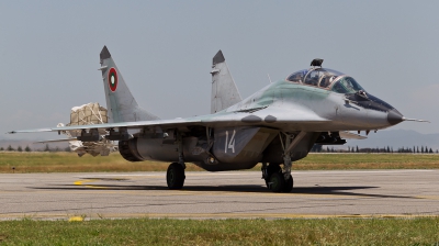 Photo ID 75979 by Andreas Zeitler - Flying-Wings. Bulgaria Air Force Mikoyan Gurevich MiG 29UB 9 51, 14