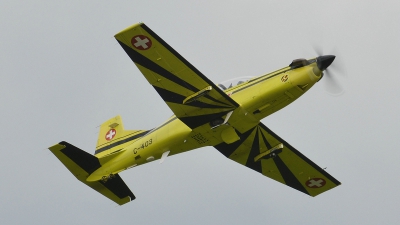 Photo ID 76817 by Martin Thoeni - Powerplanes. Switzerland Air Force Pilatus PC 9, C 403