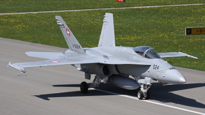 Photo ID 78378 by Andreas Weber. Switzerland Air Force McDonnell Douglas F A 18C Hornet, J 5024