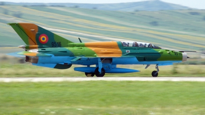 Photo ID 78951 by Horatiu Goanta. Romania Air Force Mikoyan Gurevich MiG 21UM Lancer B, 9516