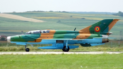 Photo ID 78949 by Horatiu Goanta. Romania Air Force Mikoyan Gurevich MiG 21UM Lancer B, 172