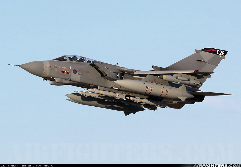 UK - Air Force Panavia Tornado GR4 ZA463 at Luqa - Malta International (MLA / LMML), Malta