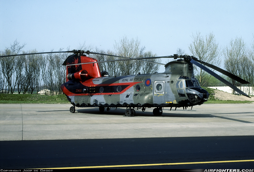UK - Air Force Boeing Vertol Chinook HC1 (CH-47C) ZD980 at Leeuwarden (LWR / EHLW), Netherlands