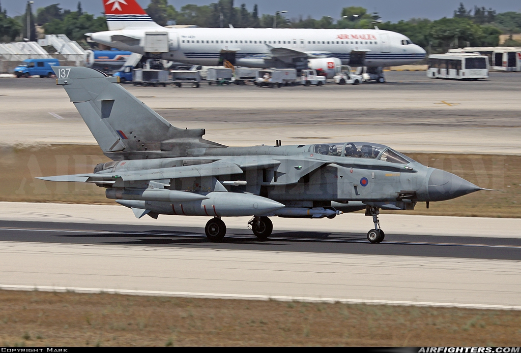 UK - Air Force Panavia Tornado GR4 ZG791 at Luqa - Malta International (MLA / LMML), Malta
