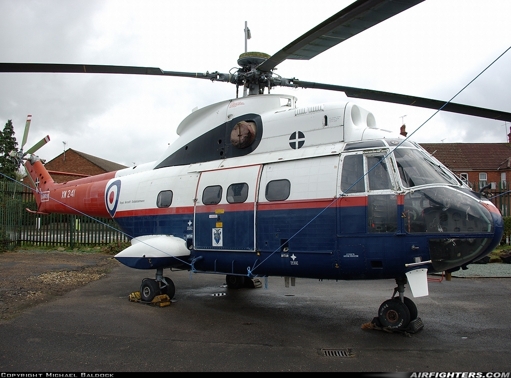 Company Owned - QinetiQ Westland Puma HC1 (SA-330E) XW241 at Farnborough (FAB / EGLF), UK