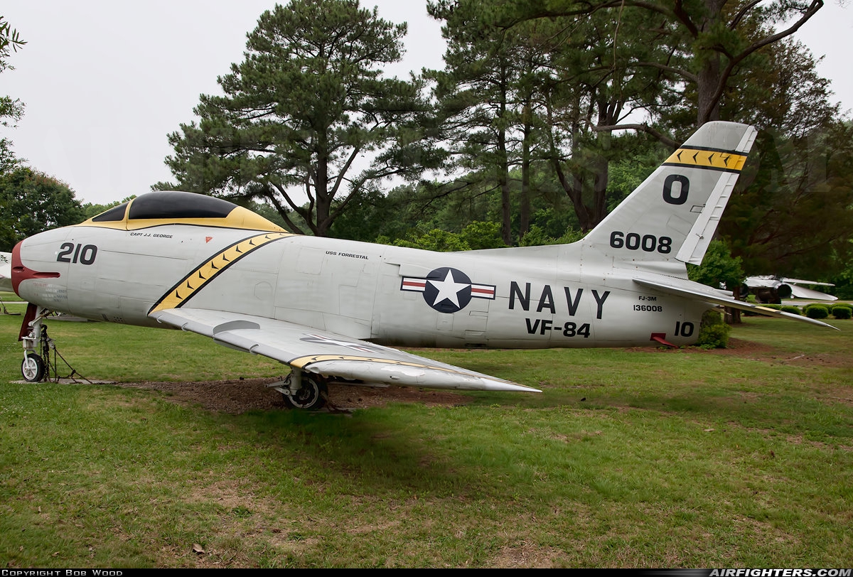USA - Navy North American FJ-3M Fury 136008 at Virginia Beach - Oceana NAS / Apollo Soucek Field (NTU / KNTU), USA