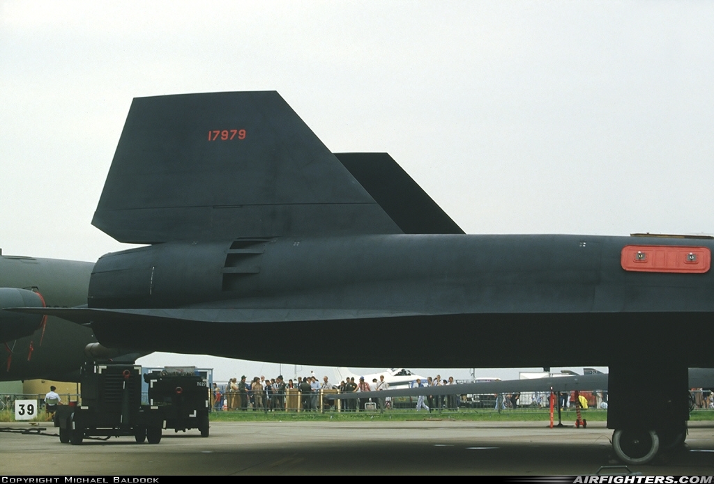 USA - Air Force Lockheed SR-71A Blackbird 61-7979 at Fairford (FFD / EGVA), UK