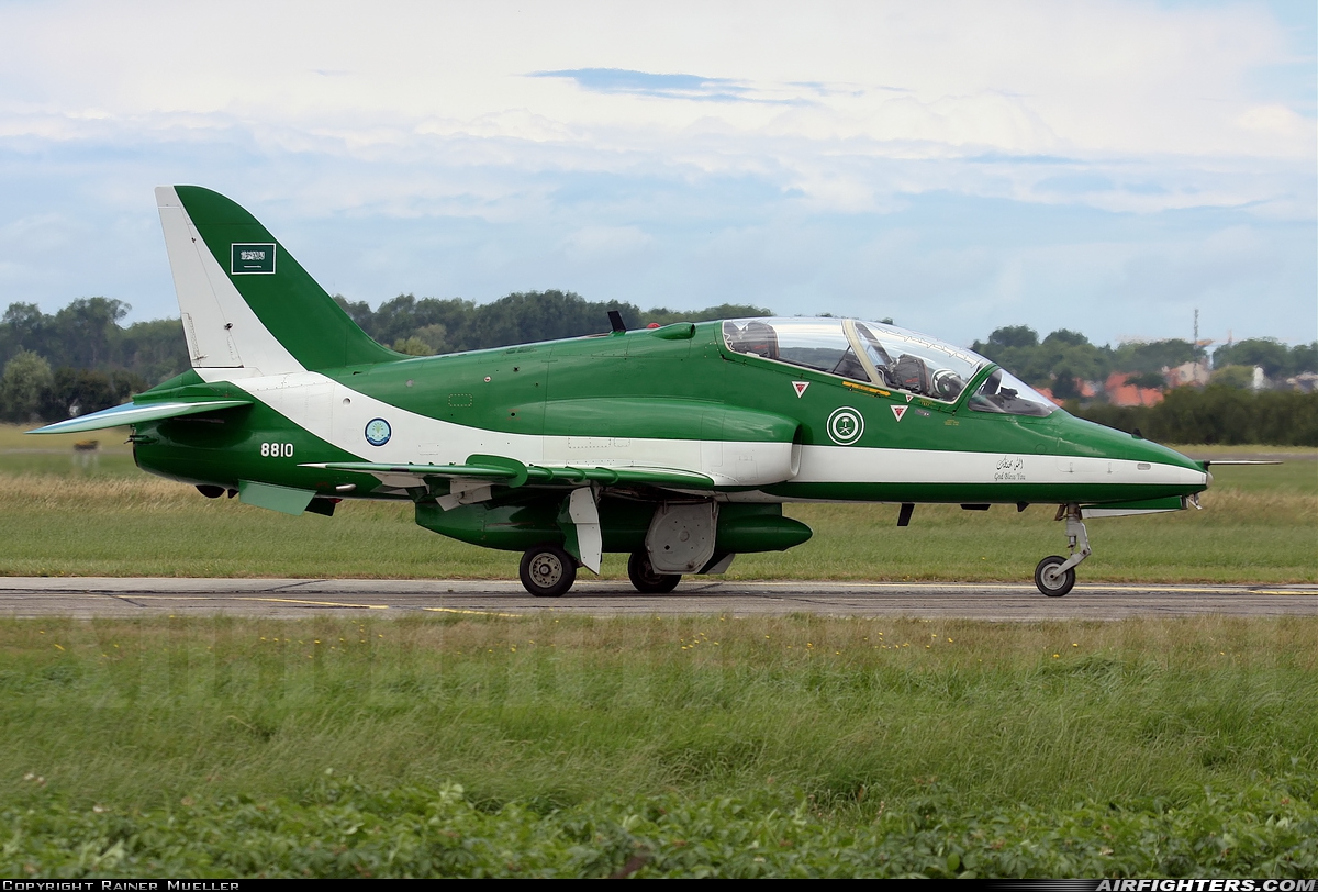 Saudi Arabia - Air Force British Aerospace Hawk Mk.65 8810 at Koksijde (EBFN), Belgium