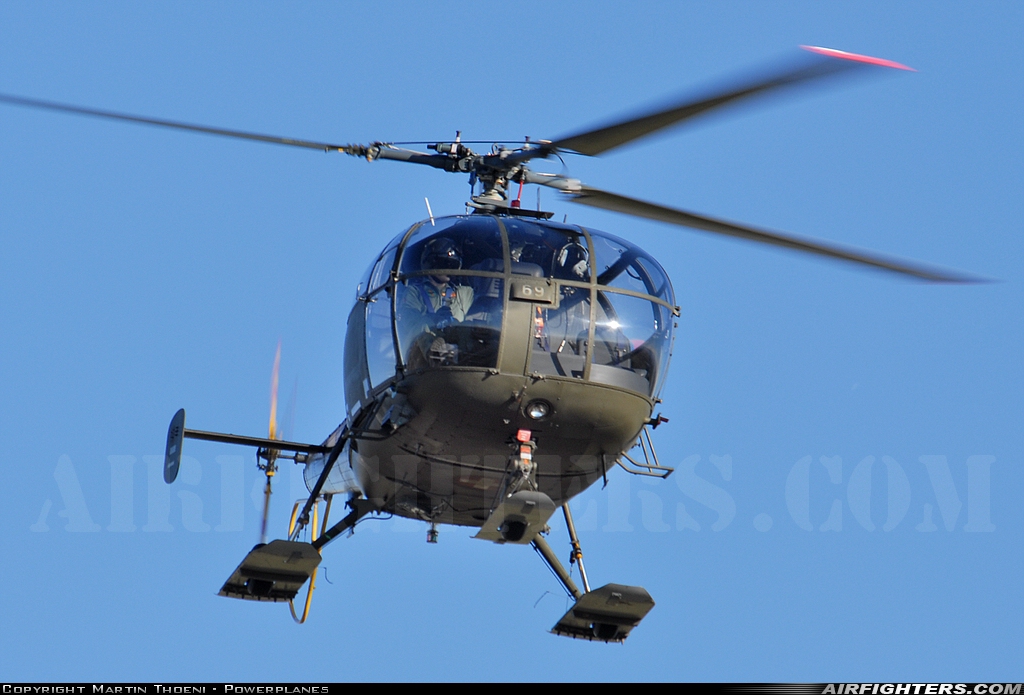 Switzerland - Air Force Aerospatiale SA-316B Alouette III V-269 at Payerne (LSMP), Switzerland