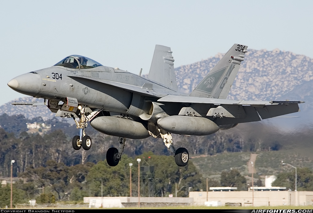 USA - Navy McDonnell Douglas F/A-18C Hornet 164027 at San Diego - Miramar MCAS (NAS) / Mitscher Field (NKX / KNKX), USA
