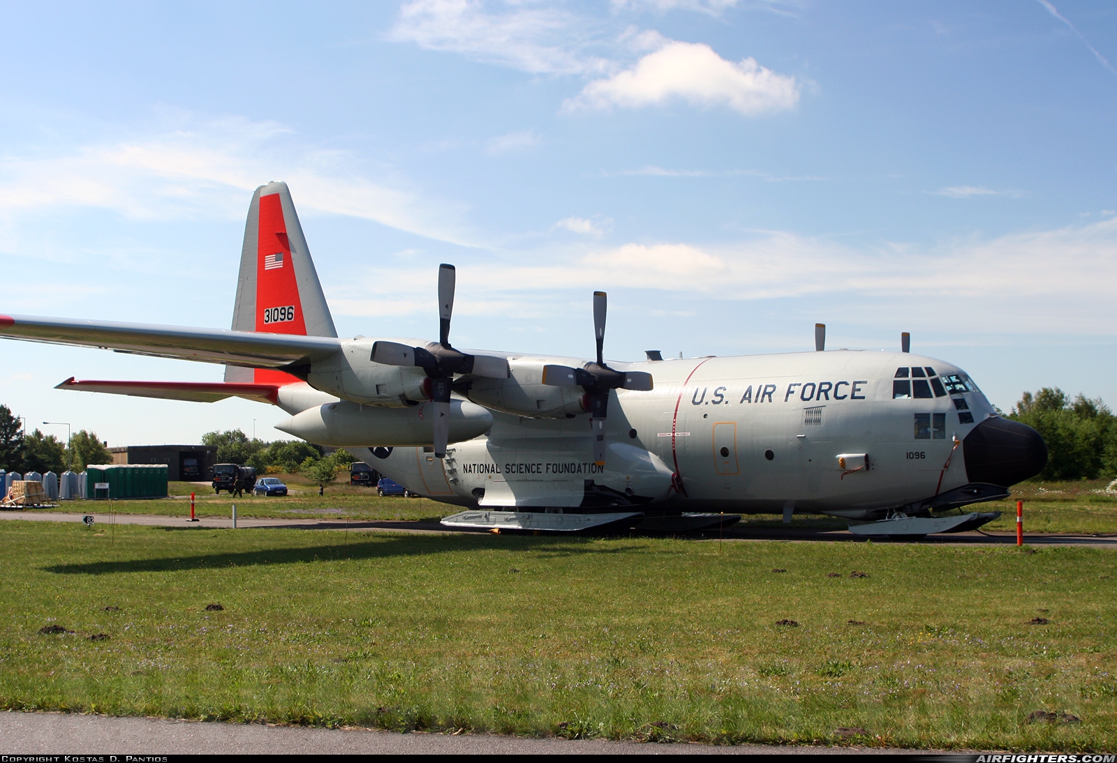 USA - Air Force Lockheed LC-130H Hercules (L-382) 93-1096 at Karup (KRP / EKKA), Denmark