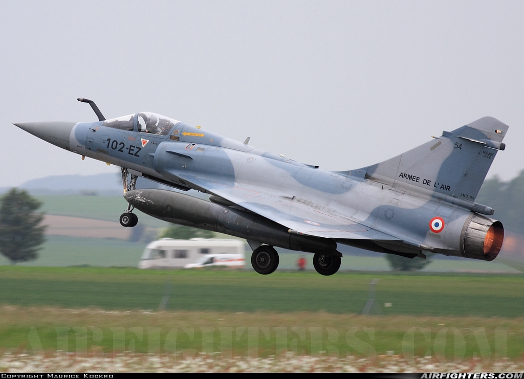 France - Air Force Dassault Mirage 2000-5F 54 at Cambrai - Epinoy (LFQI), France