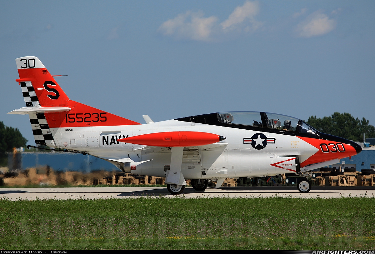 Private - Warbirds Heritage Foundation Rockwell T-2B Buckeye N27WS at Oshkosh - Wittman Regional (OSH / KOSH), USA