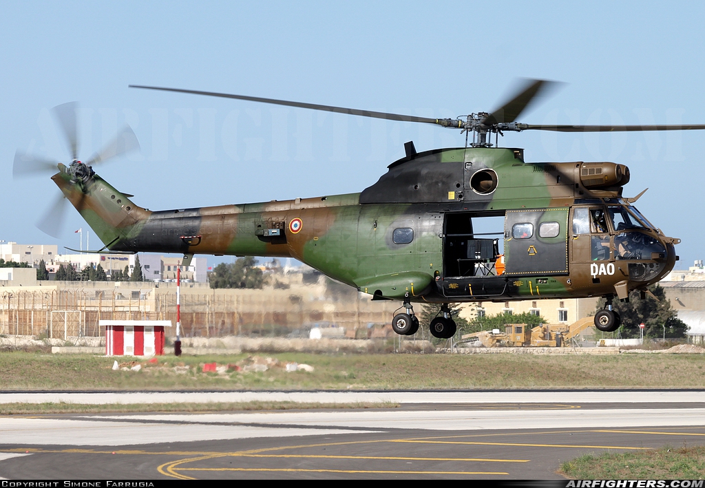 France - Army Aerospatiale SA-330B Puma 1143 at Luqa - Malta International (MLA / LMML), Malta