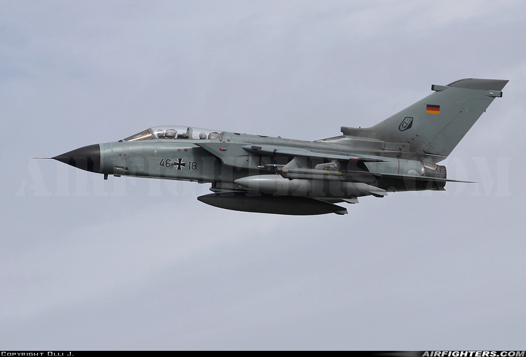 Germany - Air Force Panavia Tornado IDS 46+18 at Buchel (ETSB), Germany