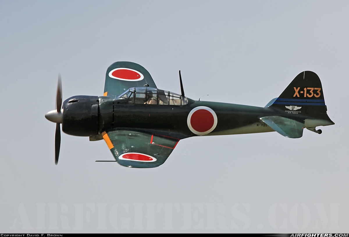 Private - Commemorative Air Force Mitsubishi A6M3 Zero N712Z at Detroit - Willow Run (YIP / KYIP), USA