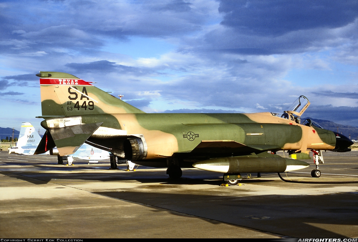 USA - Air Force McDonnell Douglas F-4C Phantom II 63-7449 at Alamogordo - Holloman AFB (HMN / KHMN), USA