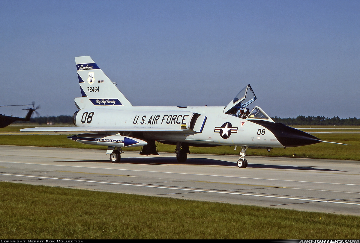 USA - Air Force Convair F-106A Delta Dart (8) 57-2461 at Panama City - Tyndall AFB (PAM / KPAM), USA