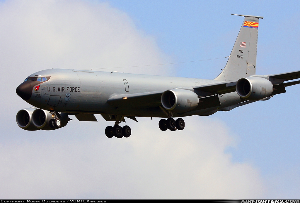 USA - Air Force Boeing KC-135R Stratotanker (717-148) 59-1450 at Geilenkirchen (GKE / ETNG), Germany