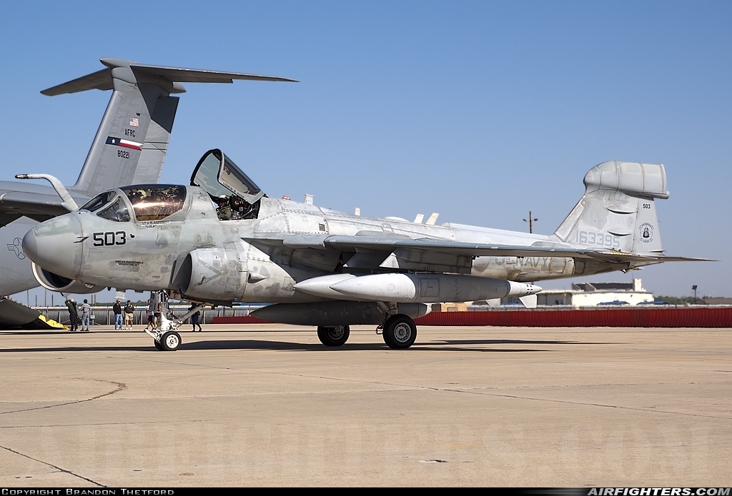 USA - Navy Grumman EA-6B Prowler (G-128) 163395 at Fort Worth - NAS JRB / Carswell Field (AFB) (NFW / KFWH), USA