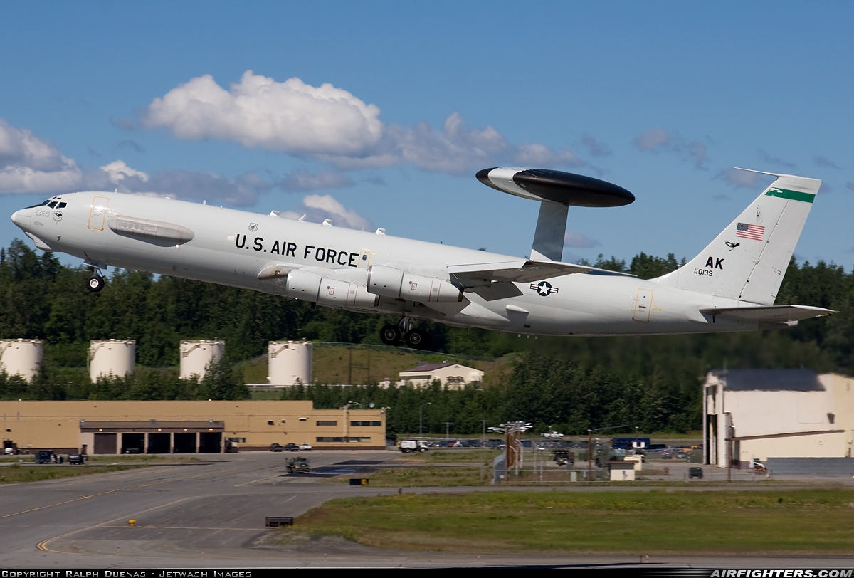 USA - Air Force Boeing E-3C Sentry (707-300) 80-0139 at Anchorage - Elmendorf AFB (EDF / PAED), USA