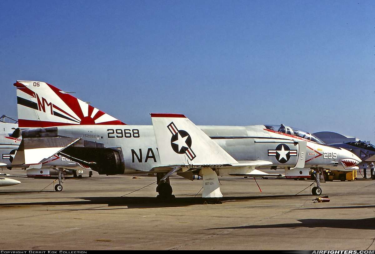 USA - Navy McDonnell Douglas F-4N Phantom II 152968 at San Diego - Miramar MCAS (NAS) / Mitscher Field (NKX / KNKX), USA