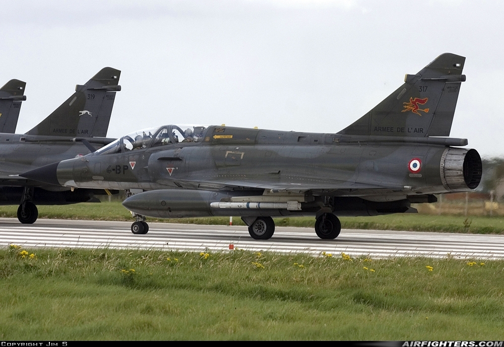 France - Air Force Dassault Mirage 2000N 317 at Lossiemouth (LMO / EGQS), UK