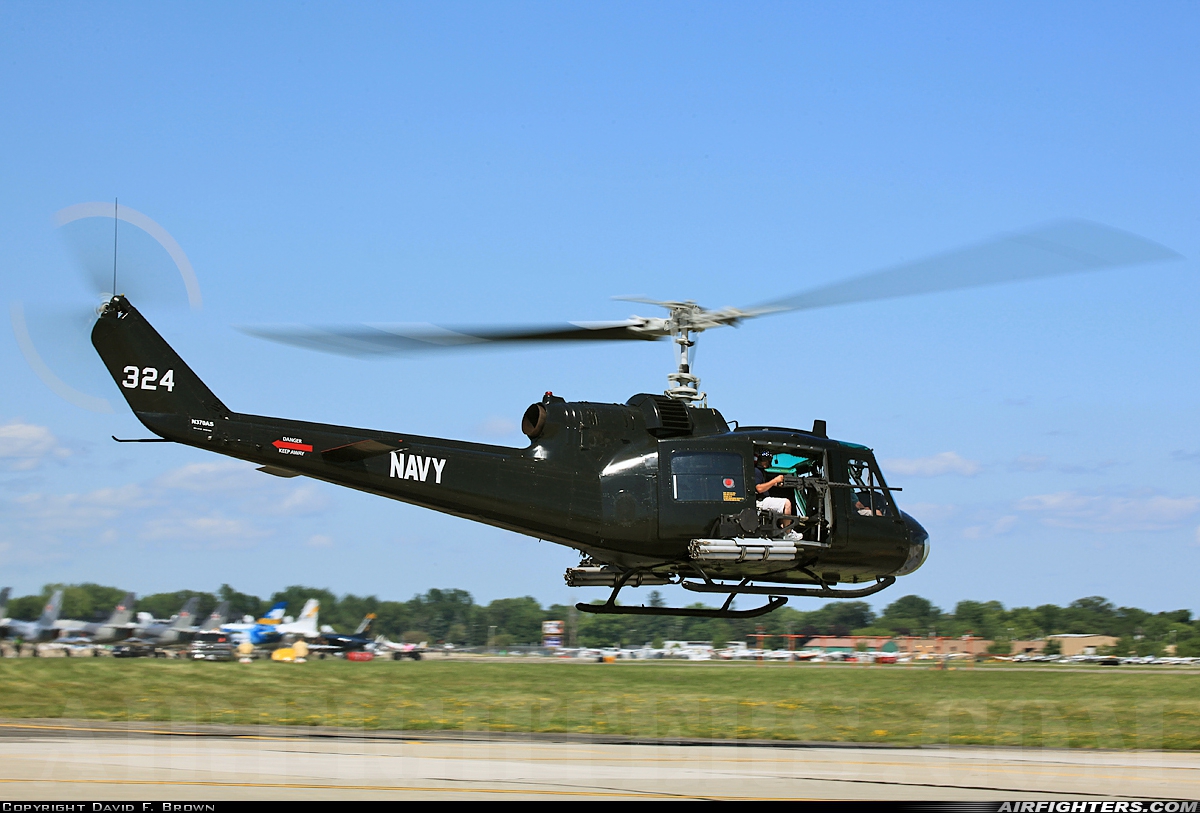 Private Bell UH-1B Iroquois (204) N370AS at Oshkosh - Wittman Regional (OSH / KOSH), USA