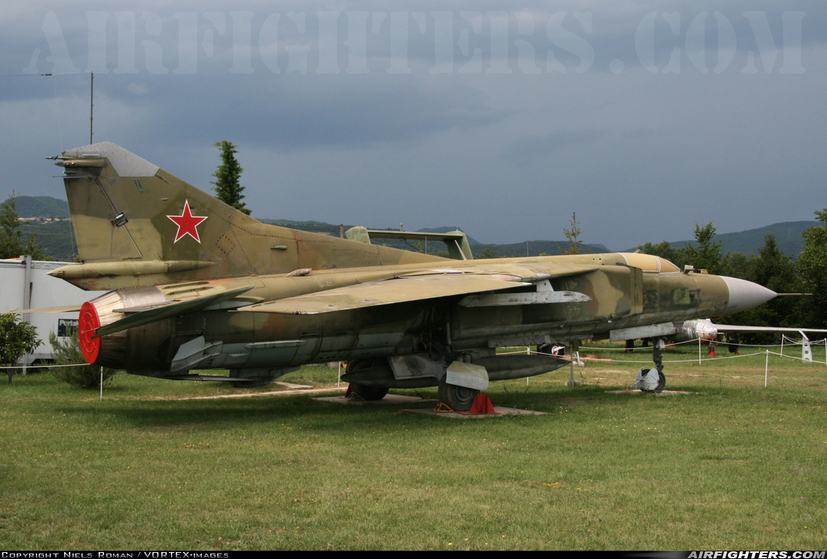 Germany - Air Force Mikoyan-Gurevich MiG-23MF 20+03 at Montelimar Ancone (LFLQ), France