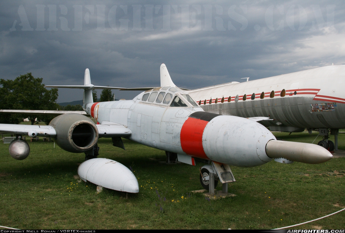 France - CEV Gloster Meteor NF.11 NF11-1 at Montelimar Ancone (LFLQ), France