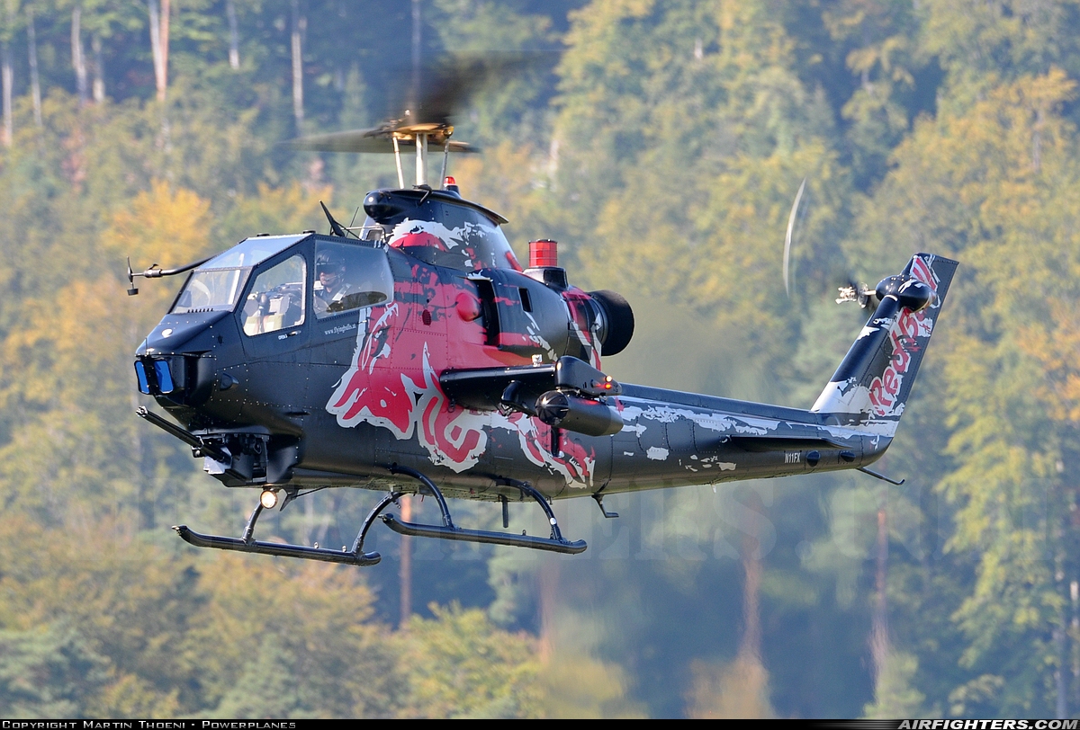 Private - Red Bull Bell TAH-1F Cobra (209) N11FX at Dittingen (LSPD), Switzerland